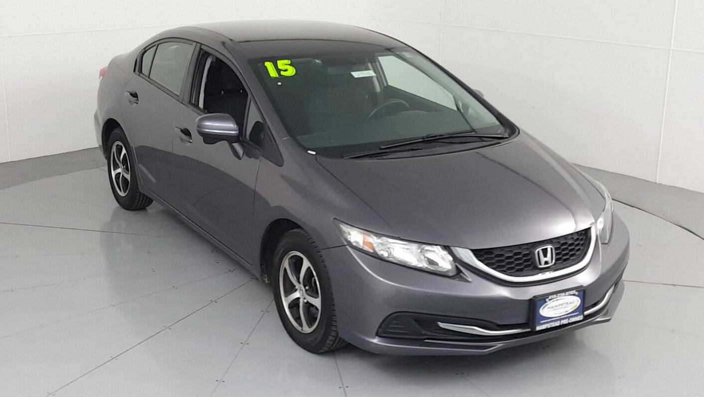 Pre-Owned 2015 Honda Civic SE 4-door Compact Passenger Car in Hampstead ...