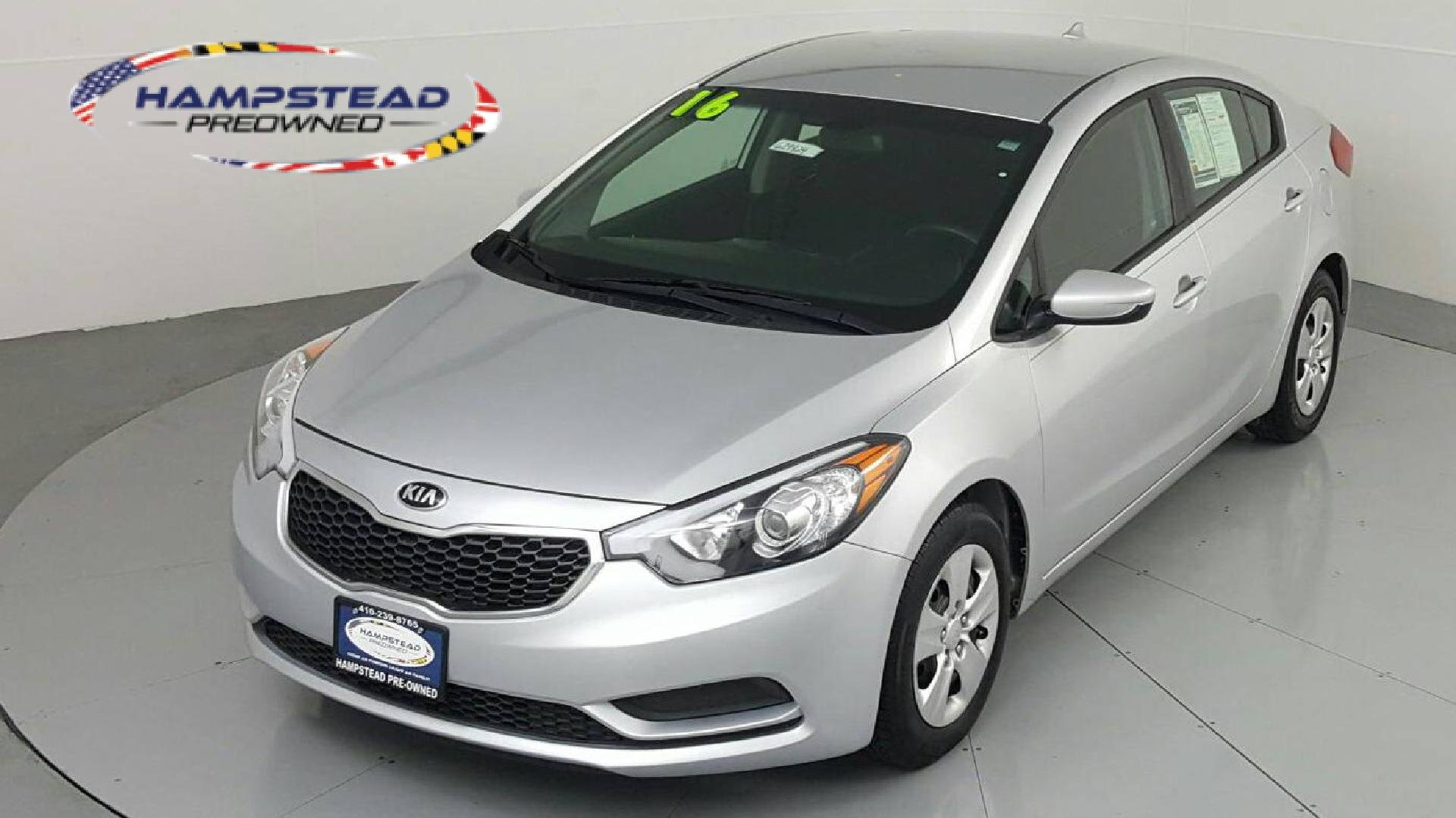Pre-Owned 2016 KIA FORTE LX 4-door Mid-Size Passenger Car in Hampstead ...